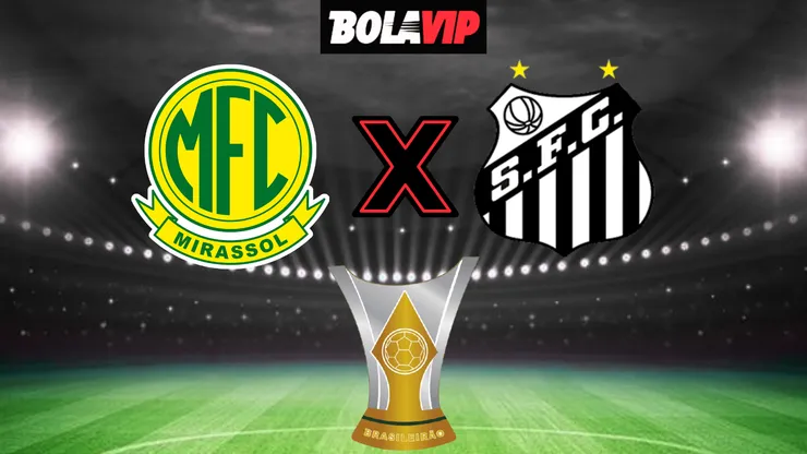 Tudo sobre Mirassol x Santos pelo Brasileirão Betano