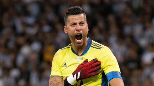 Fábio pelo Cruzeiro. Foto: Fernando Moreno/AGIF