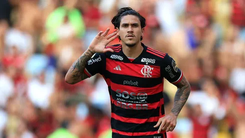 Pedro em ação pelo Flamengo (Photo by Buda Mendes/Getty Images)