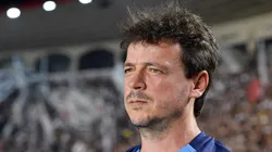 Fernando Diniz durante jogo em São Januário.