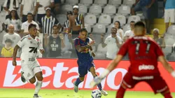 Vinicinho pelo Bragantino em partida diante do Santos. Foto: Mauricio De Souza/AGIF (via AP)