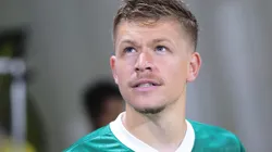 SP - SAO PAULO - 16/07/2025 - BRASILEIRO A 2025, PALMEIRAS X MIRASSOL - Bruno Fuchs jogador do Palmeiras durante partida contra o Mirassol no estadio Arena Allianz Parque pelo campeonato Brasileiro A 2025. Foto: Ettore Chiereguini/AGIF