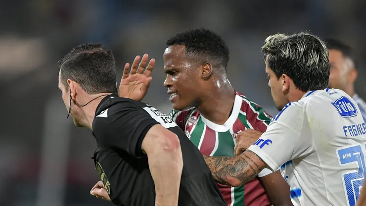 Jhon Arias em Fluminense x Cruzeiro