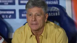 Renato Gaúcho, ex-técnico do Fluminense, durante partida contra o Cruzeiro no estadio Maracanã pelo campeonato Brasileiro A 2025. Foto: Thiago Ribeiro/AGIF