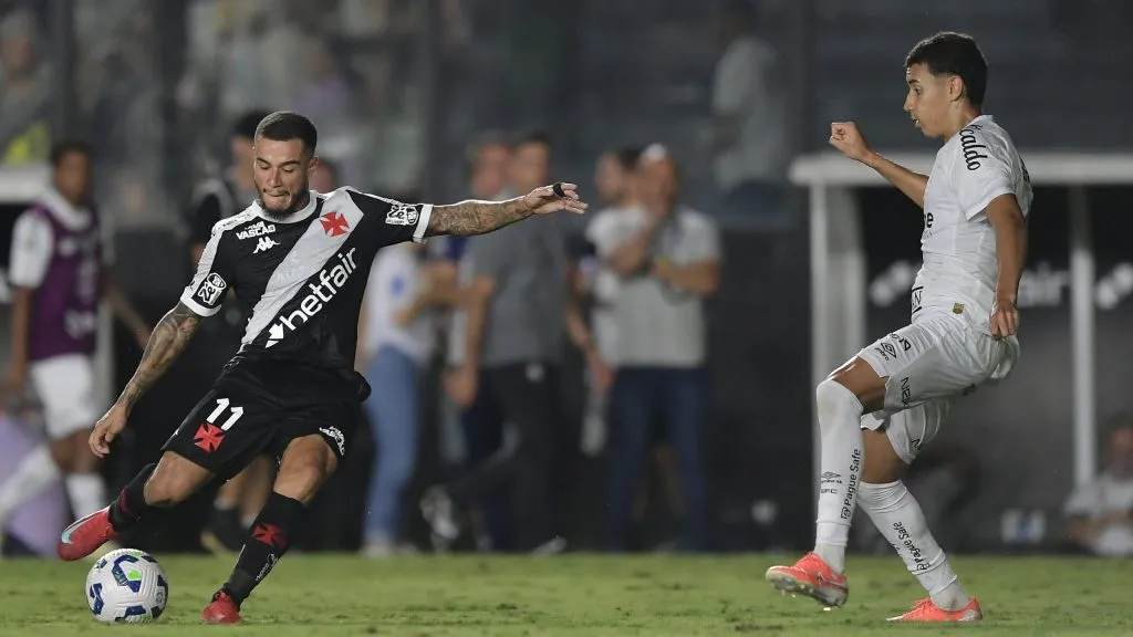 Coutinho pelo Vasco. Foto: Thiago Ribeiro/AGIF