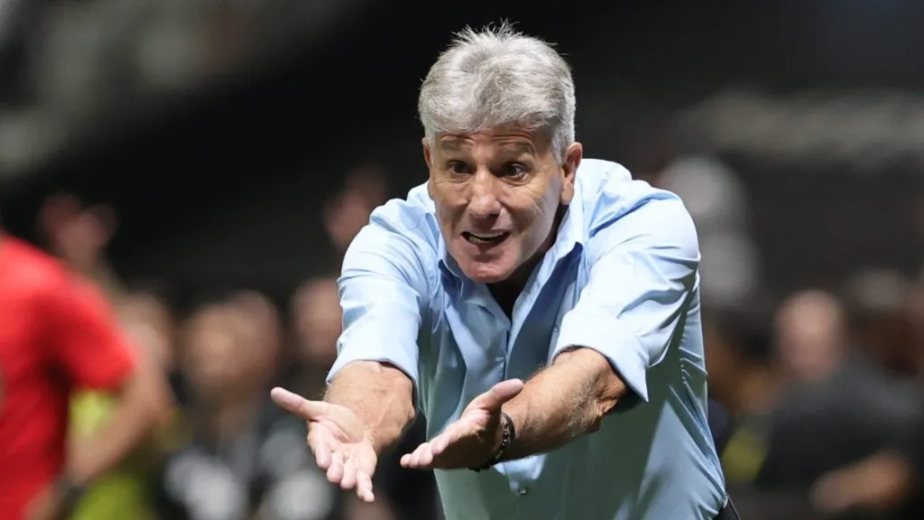 Renato Gaúcho no Fluminense. Foto: Gilson Lobo/AGIF