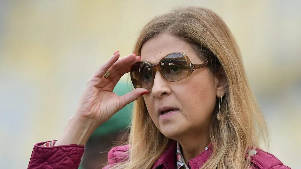 Leila Pereira insiste na contratação de Marcel Ruiz . Foto: Thiago Ribeiro/AGIF