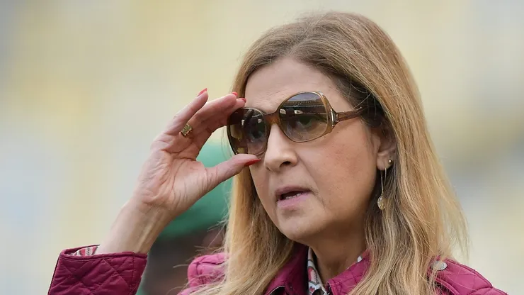 Leila Pereira quer Ezequiel Barco no Palmeiras em 2026 Foto: Thiago Ribeiro/AGIF