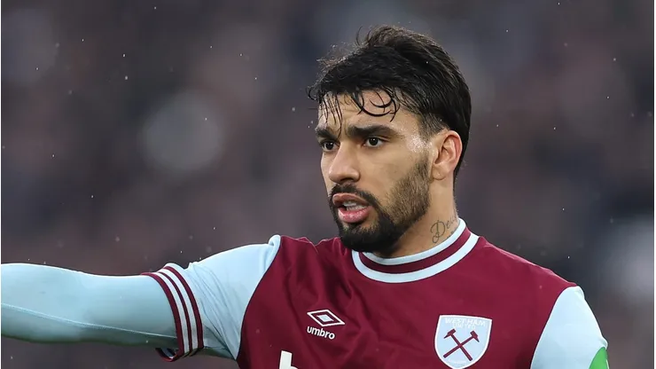 Lucas Paquetá durante jogo pelo West Ham.