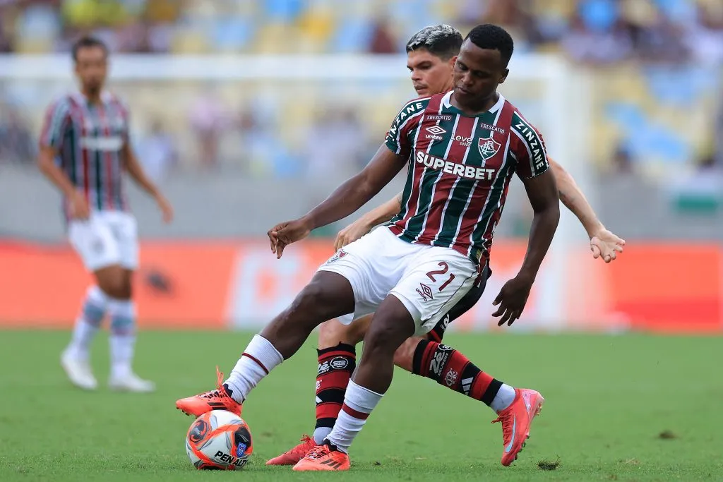 Fla-Flu será o primeiro do Tricolor sem a presença de Jhon Arias, negociado com Wolverhampton – Foto: Buda Mendes/Getty Images