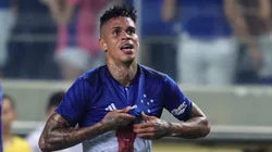 MG - BELO HORIZONTE - 25/04/2023 - COPA DO BRASIL 2023, CRUZEIRO X NAUTICO - Richard jogador do Cruzeiro comemora seu gol durante partida contra o Nautico no estadio Independencia pelo campeonato Copa do Brasil 2023. Foto: Gilson Junio/AGIF