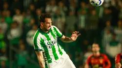 Gilberto jogador do Juventude durante partida contra o Sport - Foto: Luiz Erbes/AGIF