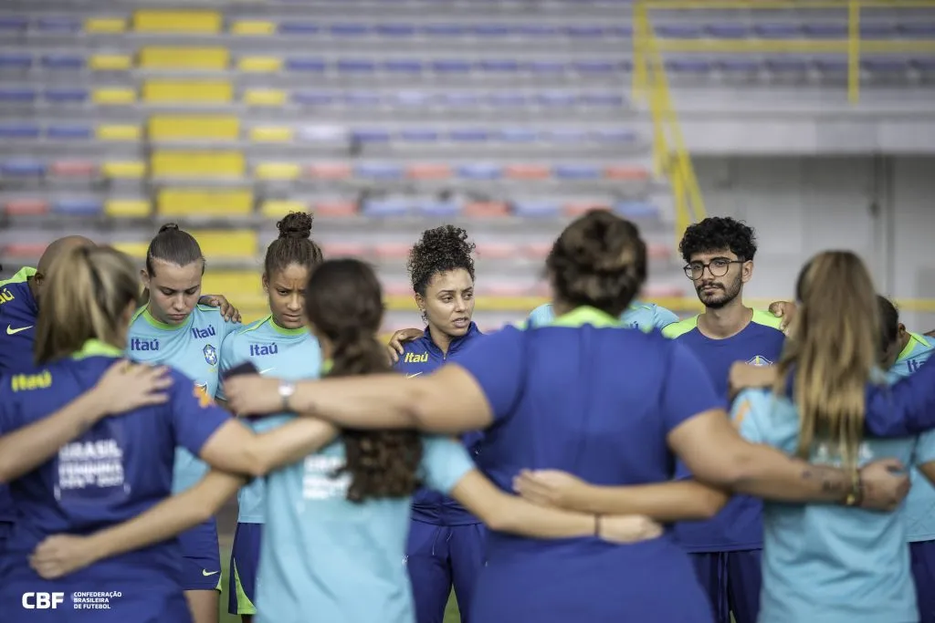 Treino da Seleção de base. Foto: Nelson Terme/CBF