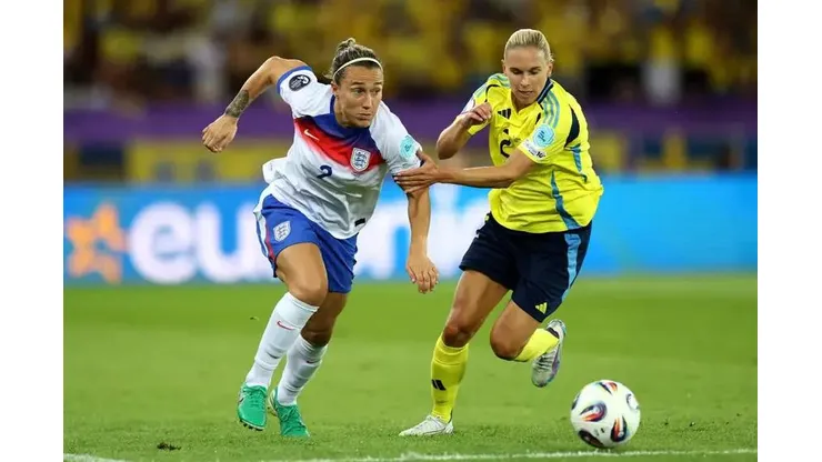 Inglaterra e Suécia pelas quartas de final da Eurocopa Feminina. Foto: Divulgação/UEFA