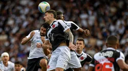 Vegetti, jogador do Vasco, durante partida contra o Gremio no estádio Sao Januario pelo campeonato Brasileiro A 2024. Foto: Thiago Ribeiro/AGIF