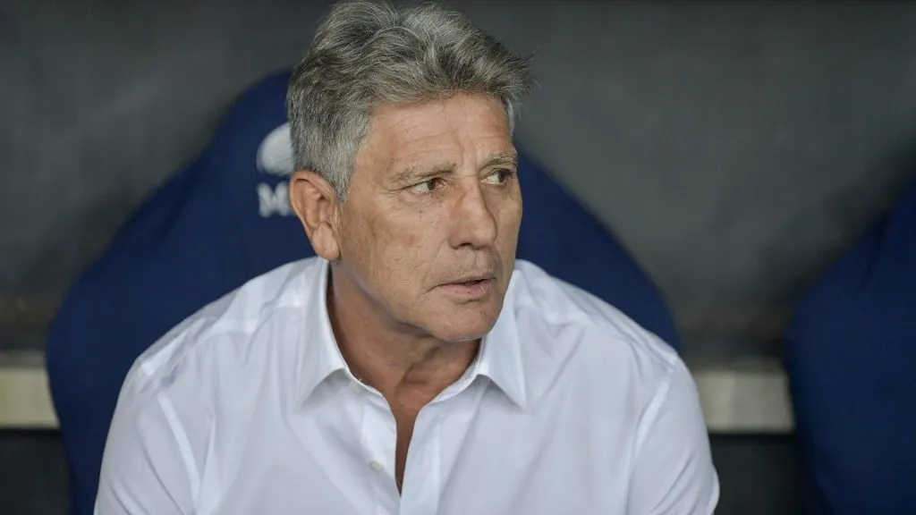 Renato Gaúcho subiu o tom contra a imprensa após a derrota do Fluminense Foto: Thiago Ribeiro/AGIF