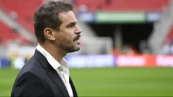 Admar Lopes diretor executivo do Vasco antes da partida contra o Botafogo no estadio Mane Garrincha pelo campeonato Brasileiro A 2025. Foto: Mateus Bonomi/AGIF