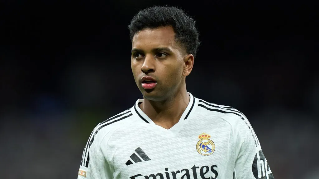 Rodrygo em ação pelo Real Madrid