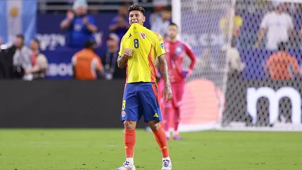 Carrascal durante partida. Foto: Carmen Mandato/Getty Images