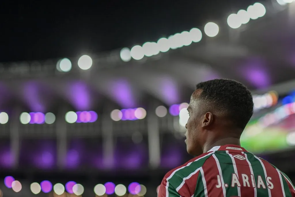 RJ – RIO DE JANEIRO – 03/05/2025 – BRASILEIRO A 2025, FLUMINENSE X SPORT – Arias jogador do Fluminense durante partida contra o Sport no estadio Maracana pelo campeonato Brasileiro A 2025. Foto: Thiago Ribeiro/AGIF