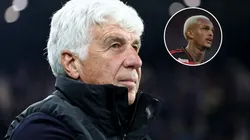 Gasperini quer aceleração da Roma por reforços, incluindo Wesley. FotoxFoto: Gasperini (Getty Images); Wesley (AGIF)