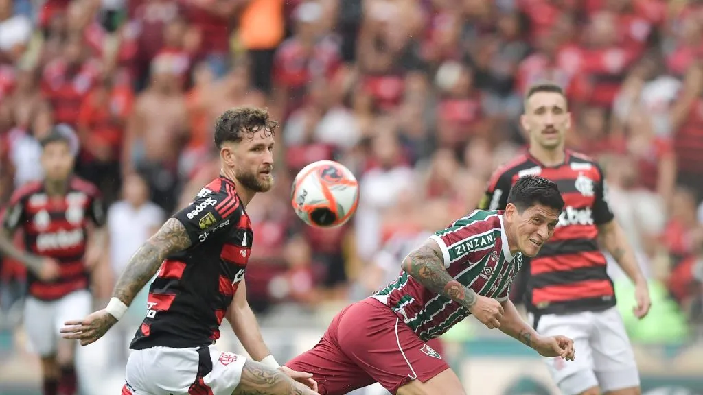 Flamengo e Fluminense decidiram o Campeonato Carioca deste ano. Foto: Thiago Ribeiro/AGIF.