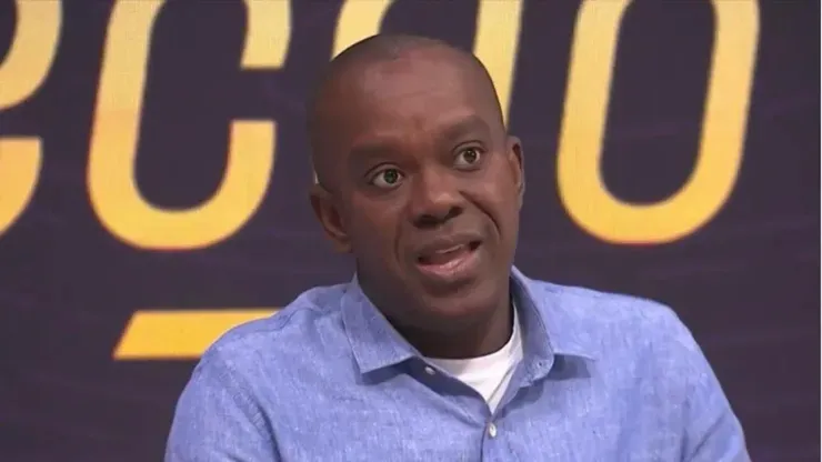 PC Oliveira falou sobre a polêmica em Palmeiras x River Plate - Foto: Reprodução/SporTV