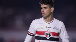 Oscar jogador do Sao Paulo durante partida contra o Corinthians no estadio Morumbi pelo campeonato Brasileiro A 2025. Foto: Ettore Chiereguini/AGIF