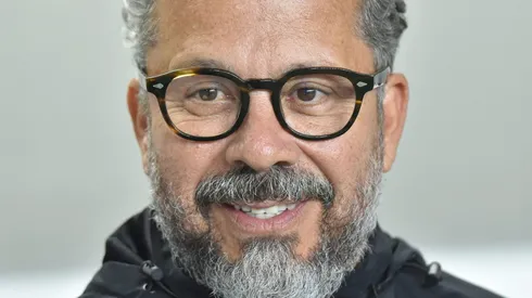 Cléber Xavier durante partida contra o Fla.