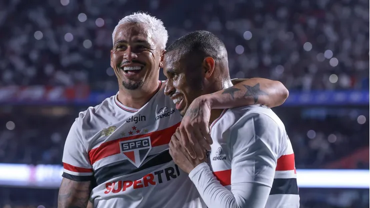 André Silva e Luciano juntos pelo Tricolor.