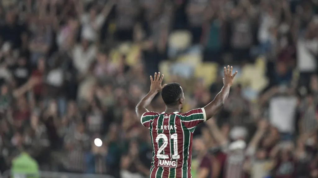Ídolo do Fluminense, Arias se despediu contra o Cruzeiro – Foto: Thiago Ribeiro/AGIF