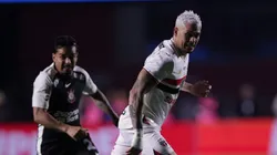 Luciano em campo durante São Paulo x Corinthians. Foto: Ettore Chiereguini/AGIF