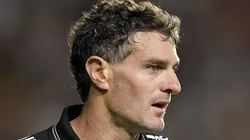 Vegetti durante partida do Cruz-Maltino em São Januário