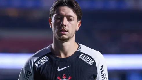 Rodrigo Garro durante partida entre São Paulo e Corinthians, no Morumbis, pelo Brasileirão.