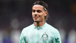 MG - BELO HORIZONTE - 01/06/2025 - BRASILEIRO A 2025, CRUZEIRO X PALMEIRAS - Richard Rios jogador do Palmeiras durante aquecimento antes da partida contra o Cruzeiro no estadio Mineirao pelo campeonato Brasileiro A 2025. Foto: Gilson Lobo/AGIF