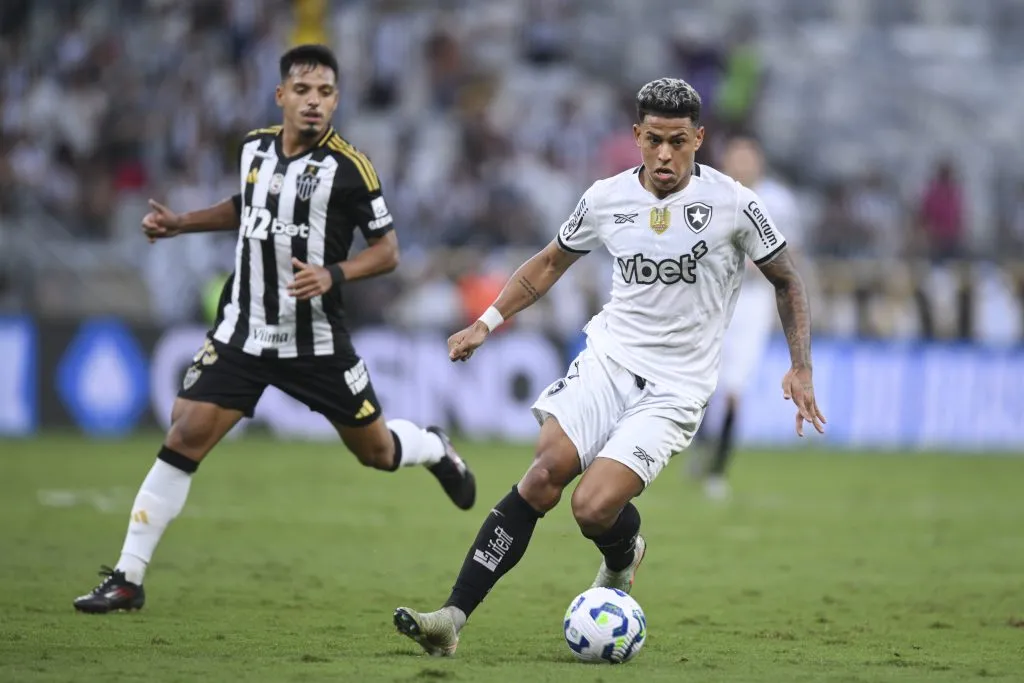 Galo conseguiu vencer o jogo disputado na Arena MRV. Foto: Pedro Vilela/Getty Images