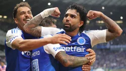 MG - BELO HORIZONTE - 20/07/2025 - BRASILEIRO A 2025, CRUZEIRO X JUVENTUDE - Gabriel Barbosa Gabigol jogador do Cruzeiro comemora seu gol durante partida contra o Juventude no estadio Mineirao pelo campeonato Brasileiro A 2025. Foto: Gilson Lobo/AGIF