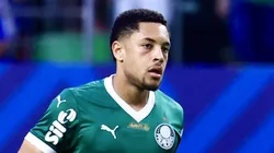 Vitor Roque, atacante do Palmeiras