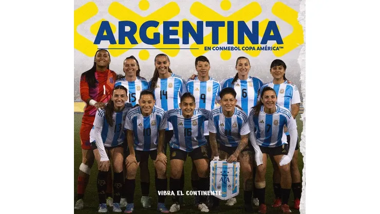 Seleção Argentina. Foto: Reprodução/Instagram/@copaamerica
