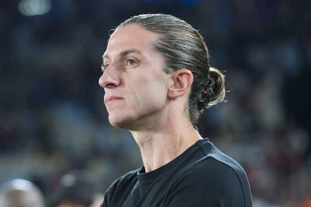 Filipe Luís saiu em defesa de Cebolinha após críticas ao jogador no Fla-Flu. Foto: Thiago Ribeiro/AGIF