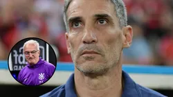 Vojvoda e Dorival Júnior. Foto: Thiago Ribeiro e Fabio Giannelli/AGIF