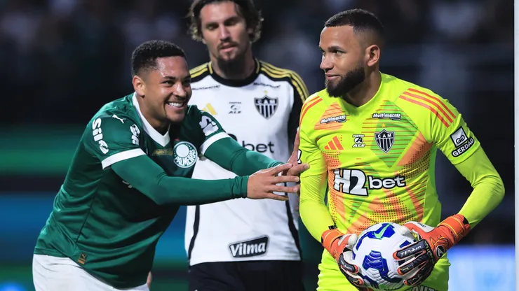 Palmeiras superou o Atlético-MG. Foto: Ettore Chiereguini/AGIF.