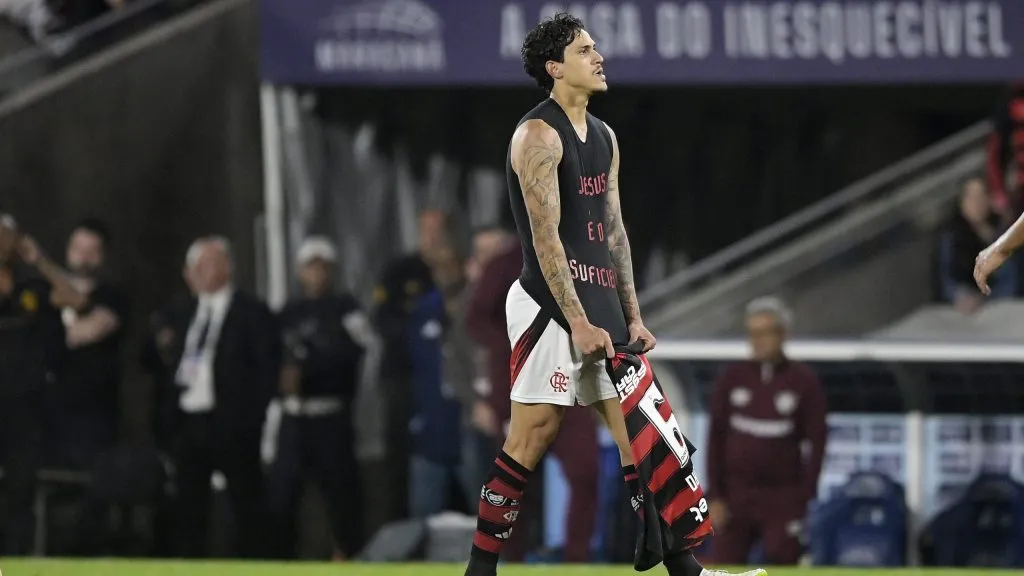Pedro, centroavante do Flamengo