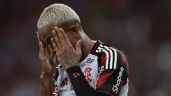RJ - RIO DE JANEIRO - 19/04/2025 - BRASILEIRO A 2025, VASCO X FLAMENGO - Wesley jogador do Flamengo durante partida contra o Vasco no estadio Maracana pelo campeonato Brasileiro A 2025.