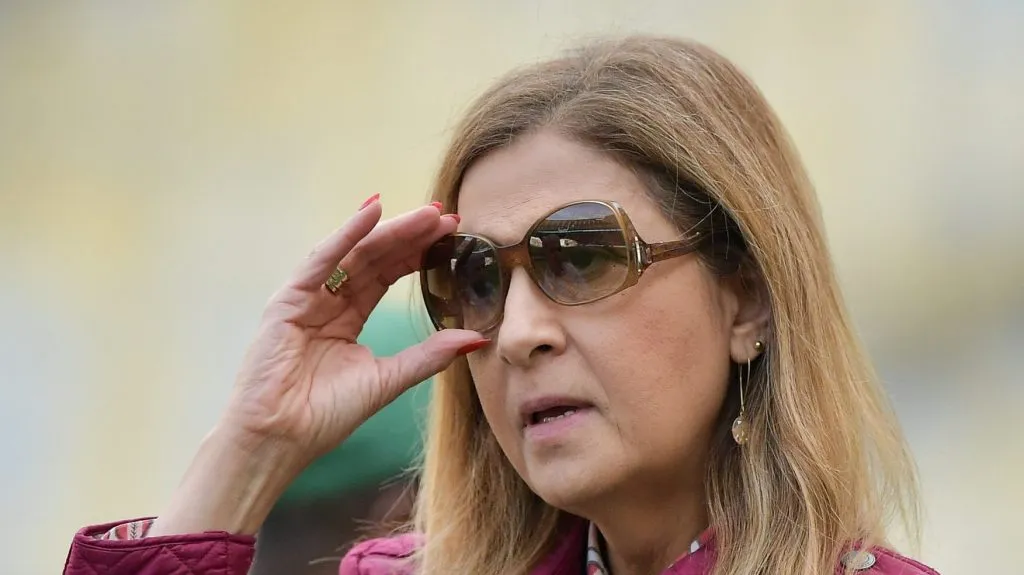 Leila Pereira quer a contratação de Julio Enciso Foto: Thiago Ribeiro/AGIF