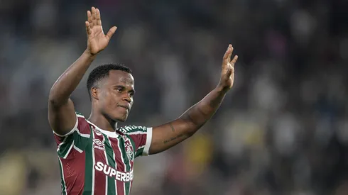Jhon Arias se despediu do Fluminense no Maracanã - Foto: Thiago Ribeiro/AGIF