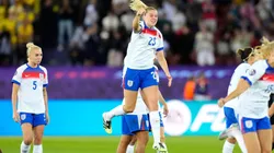 Alessia Russo comemora classificação da Inglaterra. Foto: PA Images