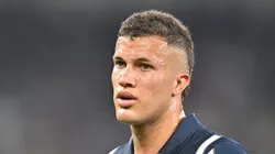 Nelson Deossa durante partida pelo Monterrey na Liga Mexicana.