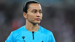 RJ - RIO DE JANEIRO - 22/05/2024 - COPA DO BRASIL 2024, FLUMINENSE X SAMPAIO CORREA - A arbitra Edina Alves Batista durante partida entre Fluminense e Sampaio Correa no estadio Maracana pelo campeonato Copa Do Brasil 2024. Foto: Thiago Ribeiro/AGIF