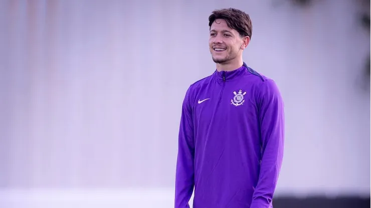 Rodrigo Garro em treino do Corinthians - Foto: Reprodução/Instagram